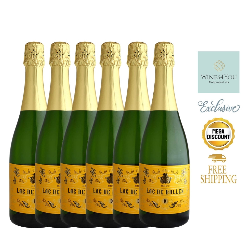 Lac de Bulles Brut Spain Sparkling Wine 6btls Ctn Promo!